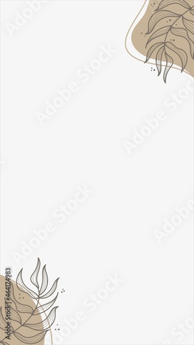 Floral background for your social media stories