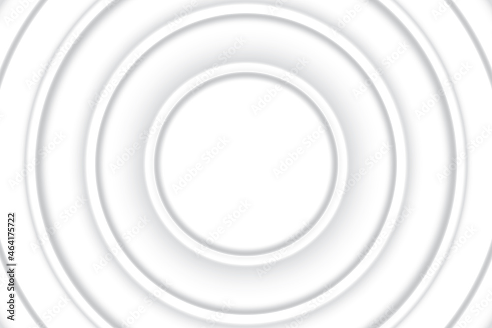 Abstract white and gray color, modern design background with geometric shape. Vector illustration.