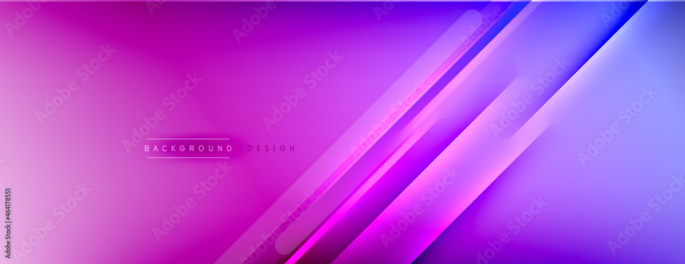 Abstract background - lines composition created with lights and shadows. Technology or business digital template. Trendy simple fluid color gradient abstract background with dynamic Abstract background - lines composition created with lights and shadows. Technology or business digital template. Trendy simple fluid color gradient abstract background with dynamic
