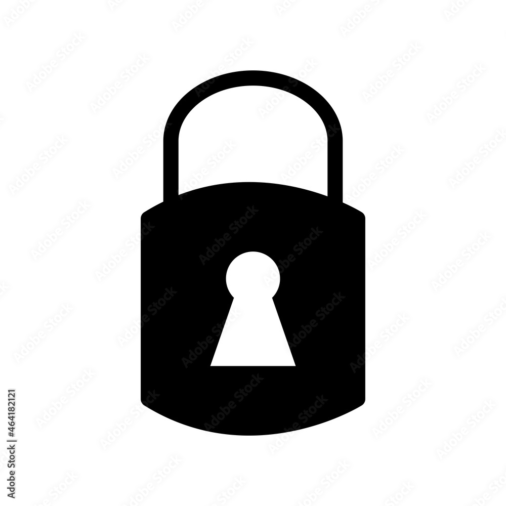 Padlock Icon Design Vector Template Illustration Sign And Symbol Padlock Icon Design Vector Template Illustration Sign And Symbol