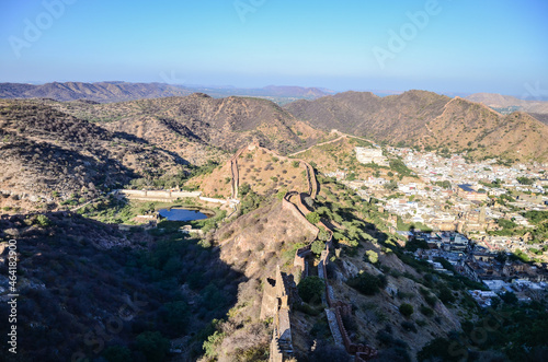 View from Jaigarh Fort in Rajasthan, India