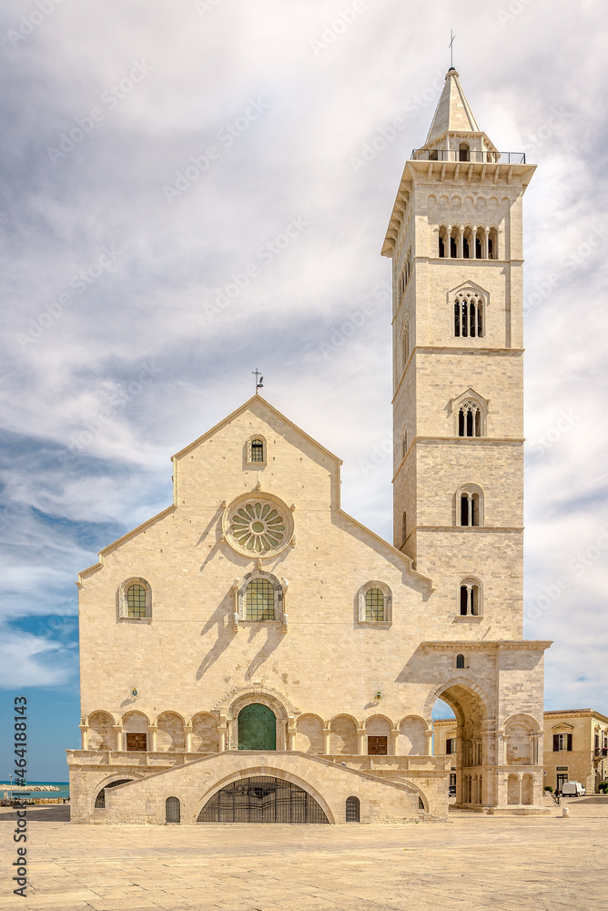 View at the Cathedral of Saint Nicolas in Trani, Italy