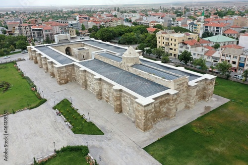 Sultanhani Caravanserai is located in Sultanhani district of Aksaray. Caravanserai was built in Anatolian Seljuk period. photo