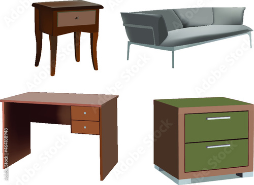 interior decor furniture bedside sofa