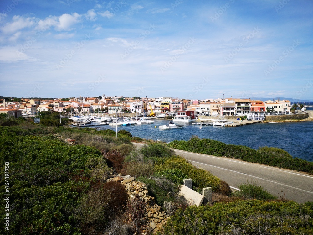 Naklejka premium Stintino Sardinien Italien