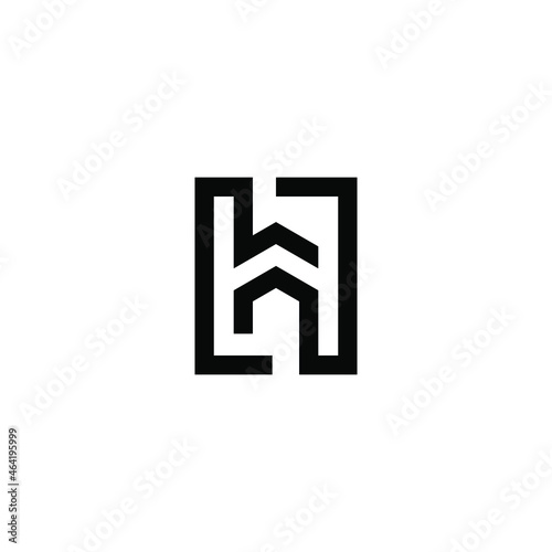 hg latter vector logo abstrack