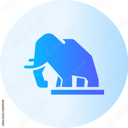 mammoth gradient icon