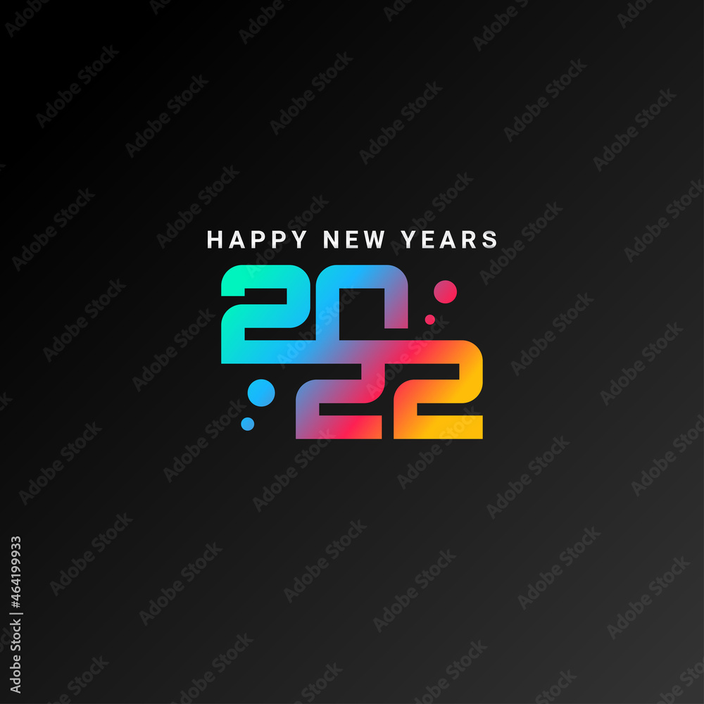 2022 Gradient New Years Design 2022 Gradient New Years Design