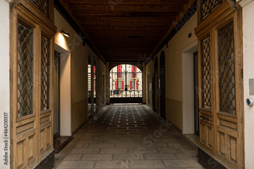 Gate porch detail