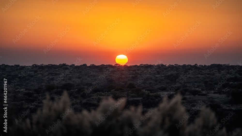 Sunset In Africa