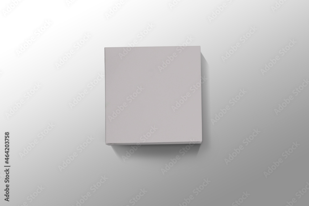 Empty blank carton or cardboard white box mock up isolated on a grey background. zero waste content. 3d rendering.
Empty blank carton or cardboard white box mock up isolated on a grey background. zero waste content. 3d rendering.