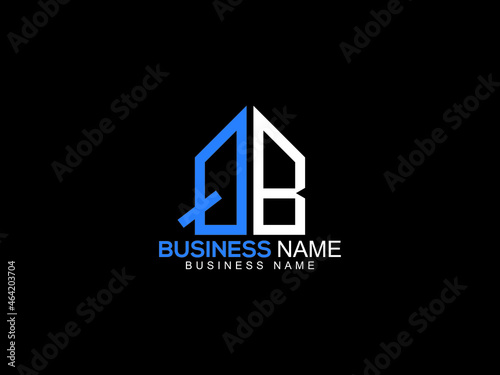 Colorful QB Logo, Creative QB q b Letter Logo Icon Vector For Any Type of Business