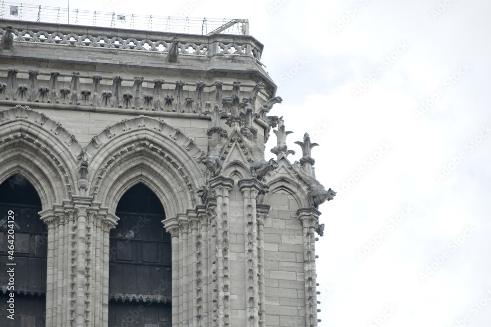 Obraz premium cathedral of notre dame de city