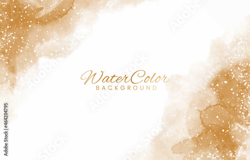 Abstract colorful watercolor for background.