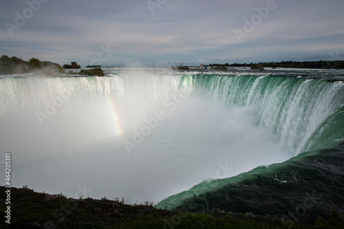 Rainbow at Niagara Falls  Canada.