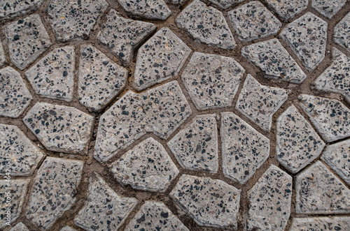 background or texture in the form of stone tiles