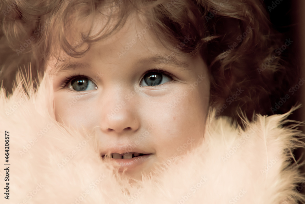portrait of a little child portrait of a little child