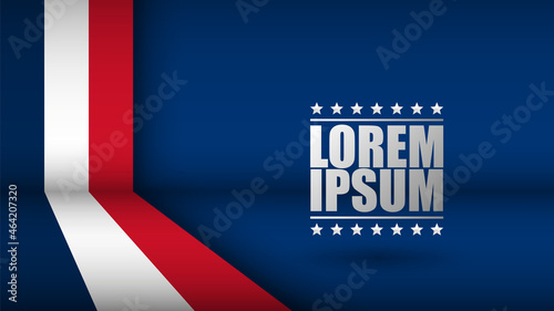 EPS10 Vector Patriotic Background with the colors of the flag of France. An element of impact for the use you want to make of it.