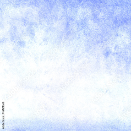Watercolor abstract blue cute and gentle background