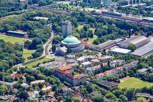 Luftbild Kongresshalle Hannover photo