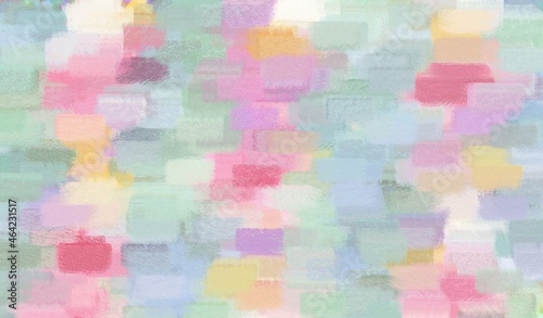 Pastel colored brush painted background