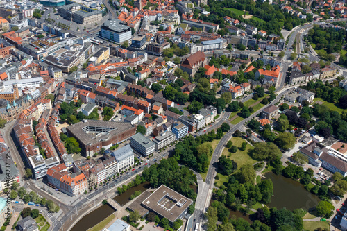 Fototapeta Naklejka Na Ścianę i Meble -  Luftbild Aegidien Braunschweig