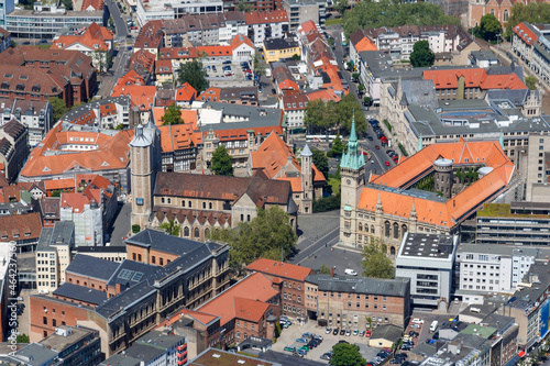 Luftbild Braunschweig, Neues Rathaus