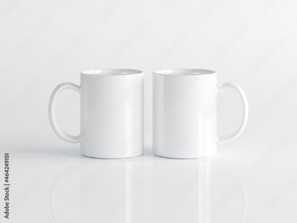 white cup isolated on white background white cup isolated on white background