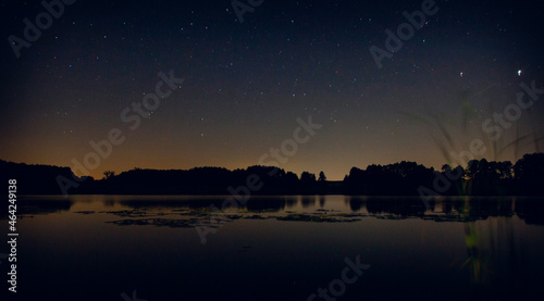 Jezioro nocą