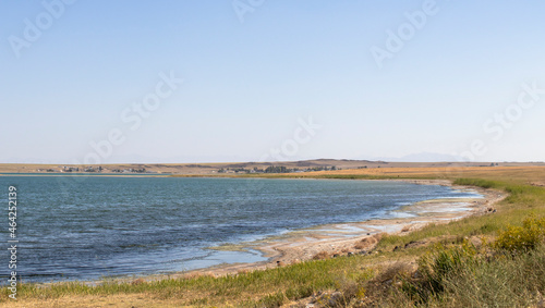 view of the river in the country