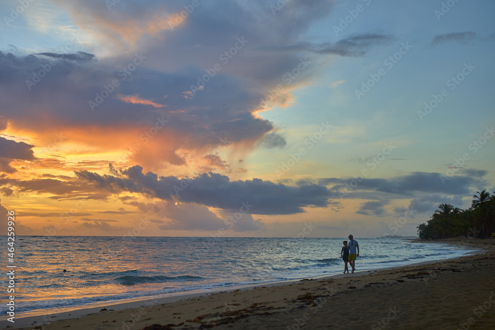 Punta Cana resorts, family travel, sunset beach