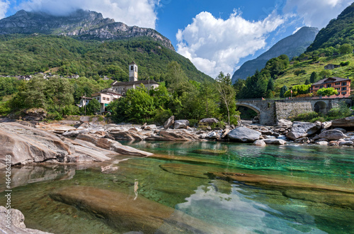 switzerland, ticino canton, verzascatal photo