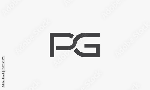 Free Download PG letter logo isolated on white background. - GFXLoad
