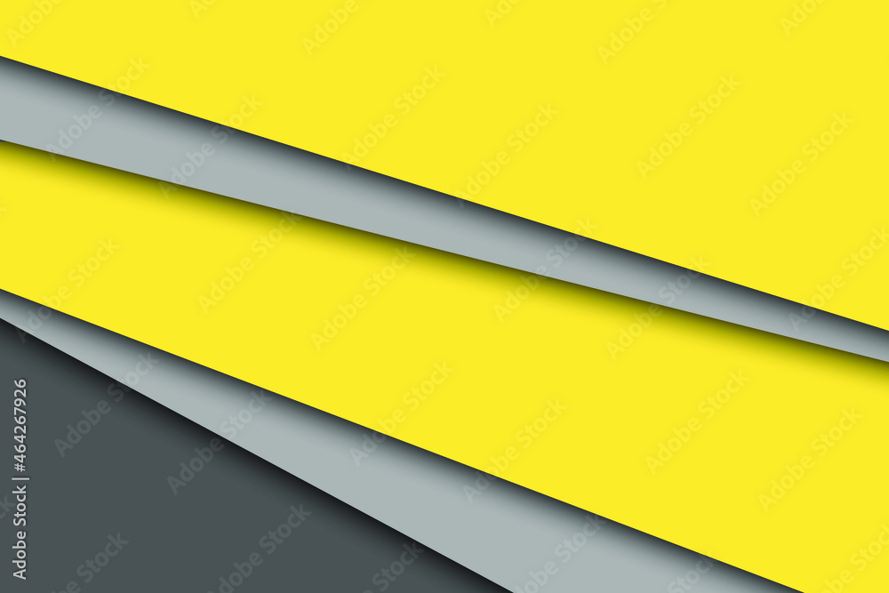 Abstract geometric black and yellow illustration for banner or website. Abstract geometric black and yellow illustration for banner or website.