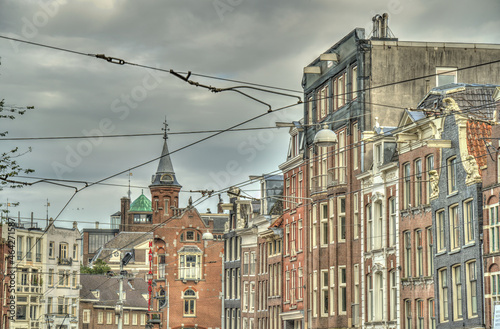 Amsterdam landmarks, HDR Image