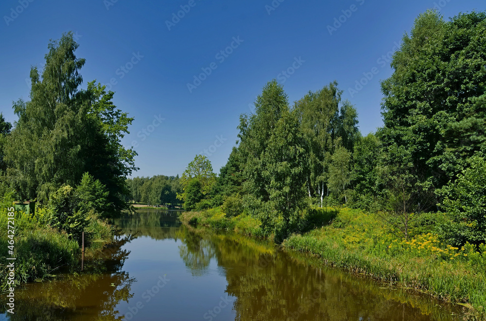 By calm water (Podkarpackie Province).