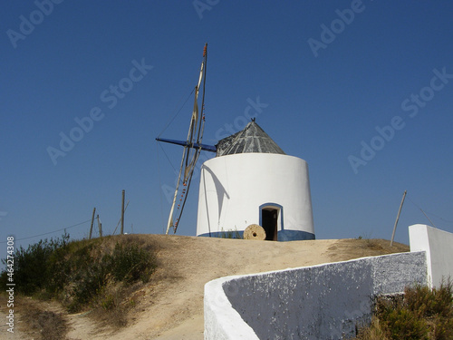 Windmill in Odeceixe, Algarve, Portugal  © Valter