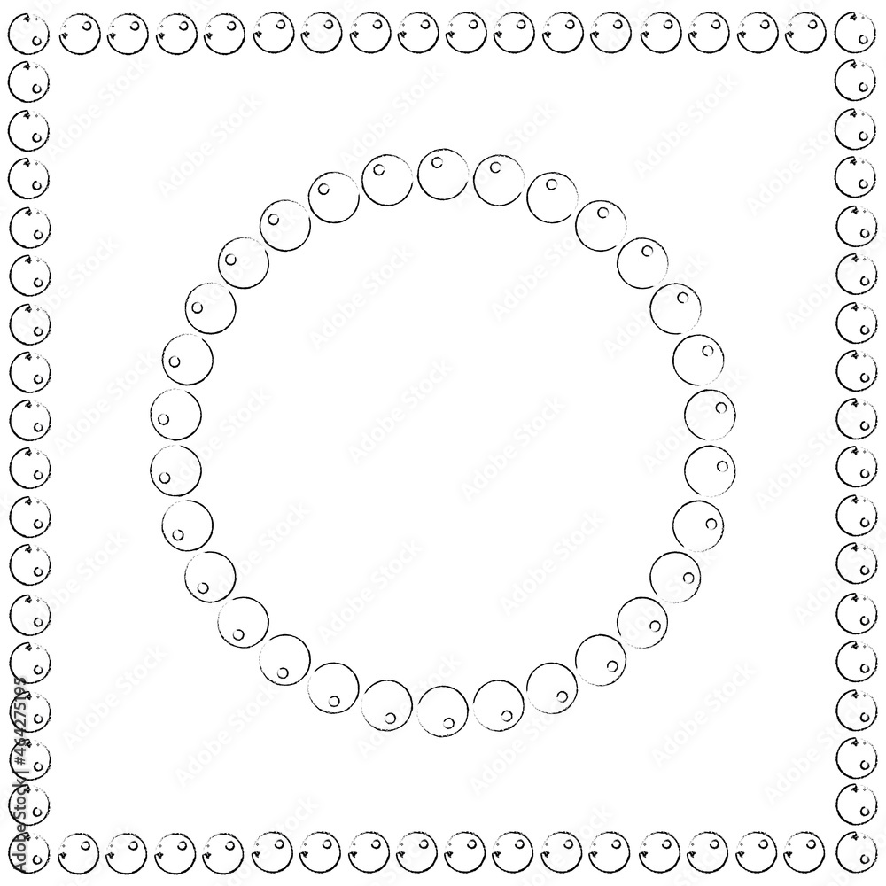Obraz premium Natural realistic bubble illustration vector design