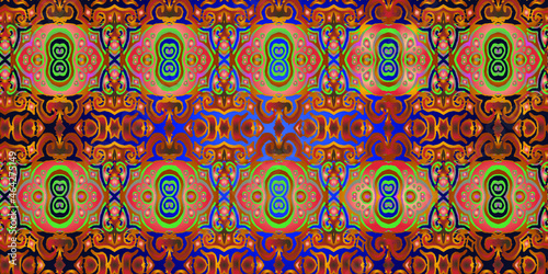 Creative patterned background for web design. Multicolor rainbow pattern. Vector illustration eps-10
