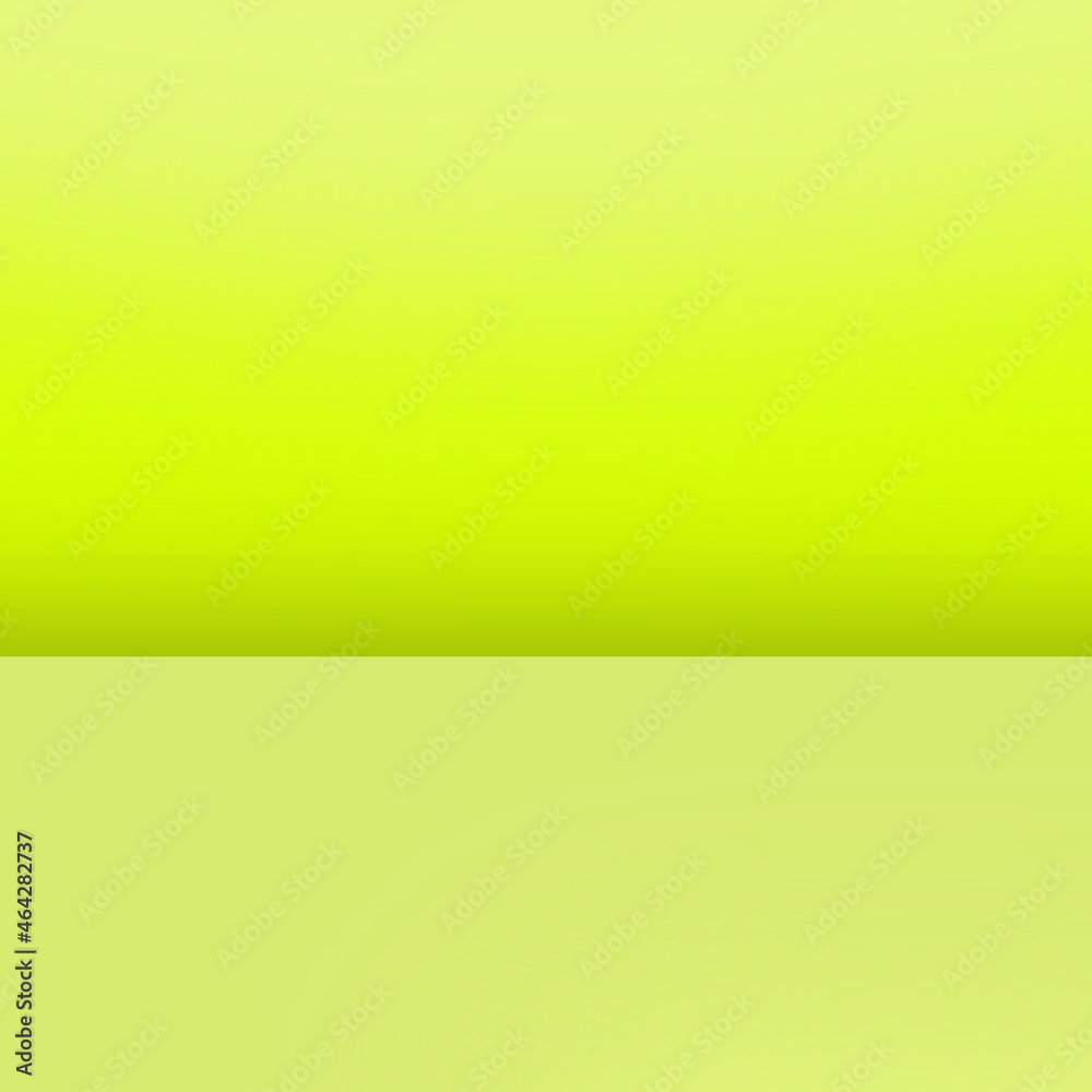 Yellow green color gradient abstract background empty space for message or picture