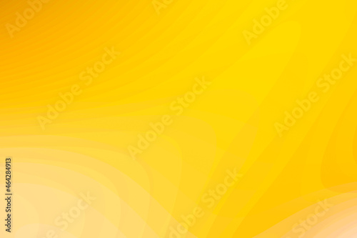 Shiny yellow and orange posterization waves