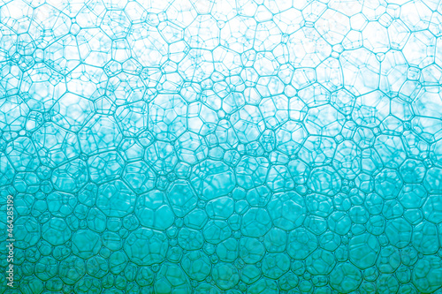 blue macro soap bubbles,Macro close up of soap bubbles look like scientific image of cell and cell membrane