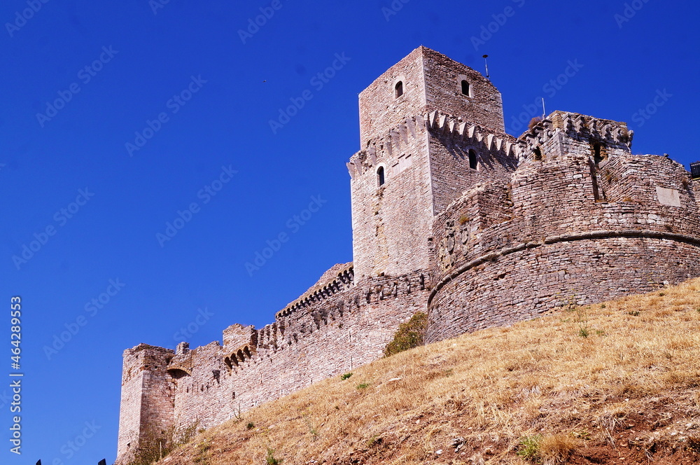 Rocca Major in Assisi, Italy