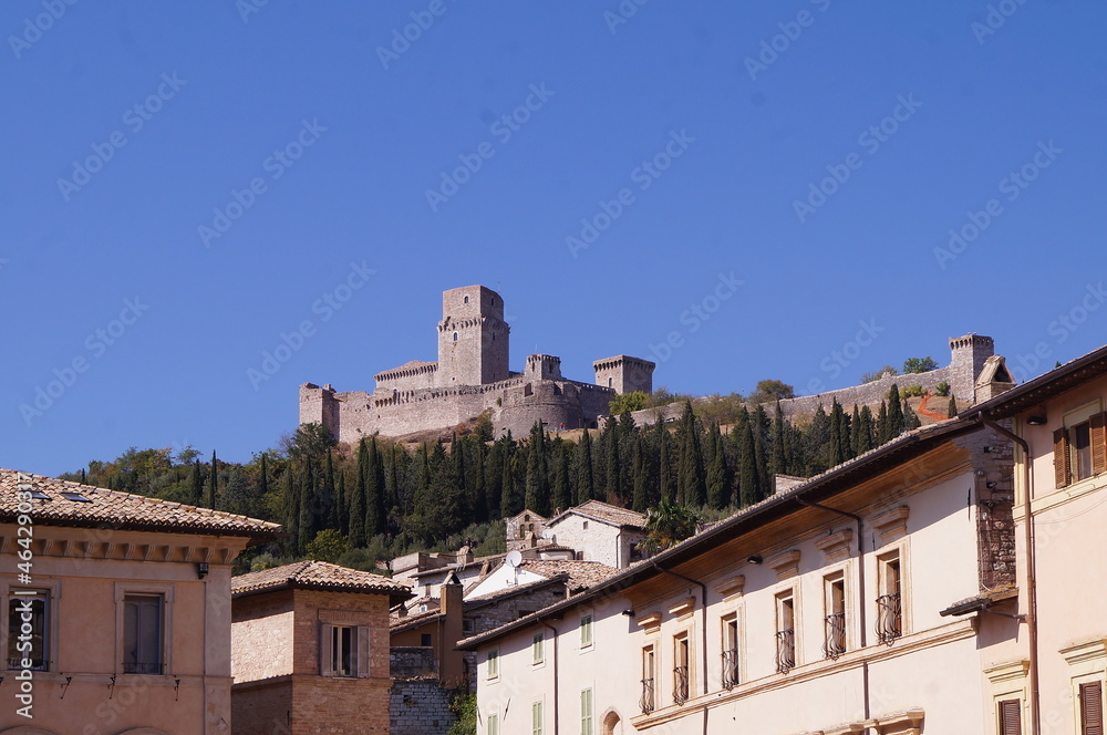 Rocca Major in Assisi, Italy