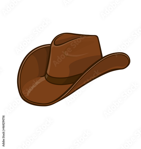 cowboy stetson hat brown