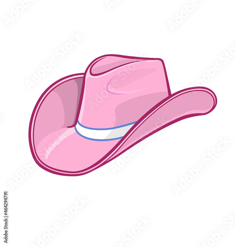 cowboy cowgirl stetson hat pink photo