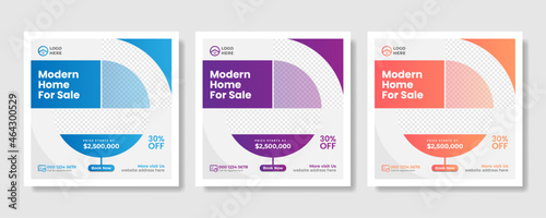 Real Estate Social Media Post And Web banner