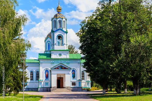 Assumption church in the Myrhorod, Ukraine photo