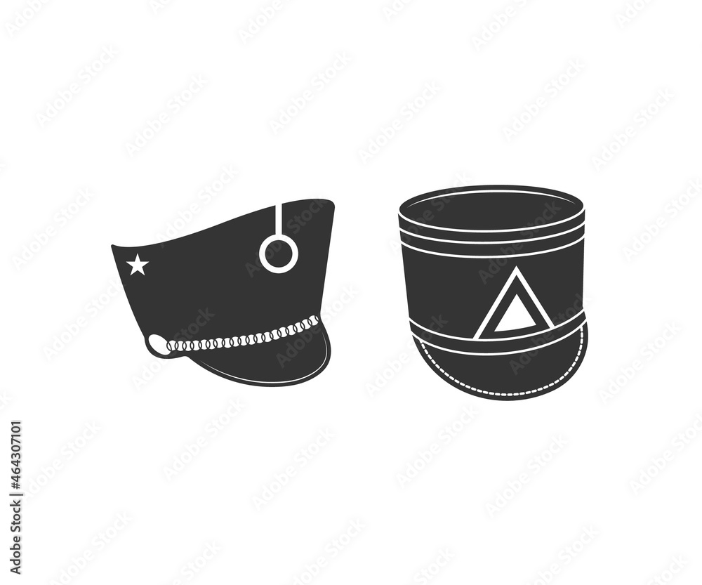 Marching Band Hat SVG, Marching Band Hat Vector, Marching Band Hat