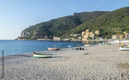 The characteristic fishermen's beach in Noli